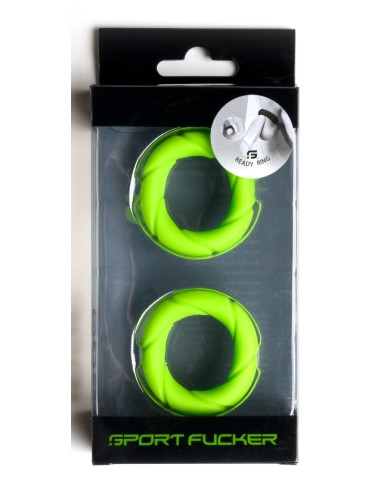 Lot de 2 Cokrings Ready Rings Verts