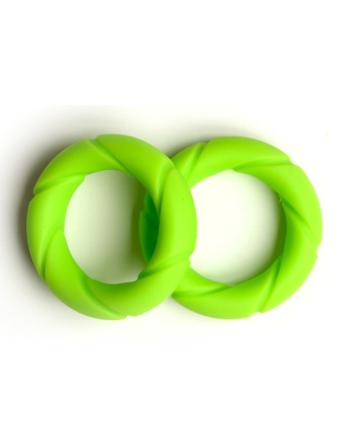 Lot de 2 Cokrings Ready Rings Verts