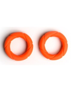 Lot de 2 Cockrings Ready Rings Orange