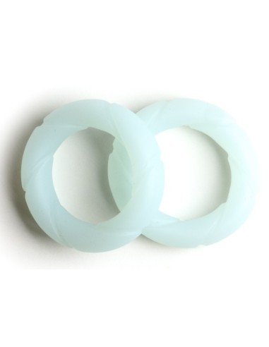 Lot de 2 Cockrings Ready Rings 28 mm Phosphorescents