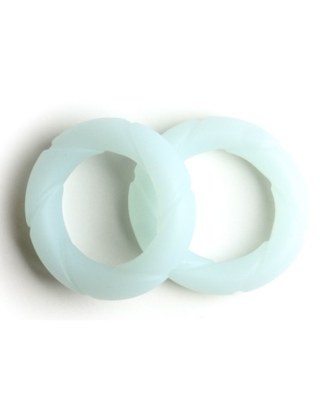 Lot de 2 Cockrings Ready Rings 28 mm Phosphorescents