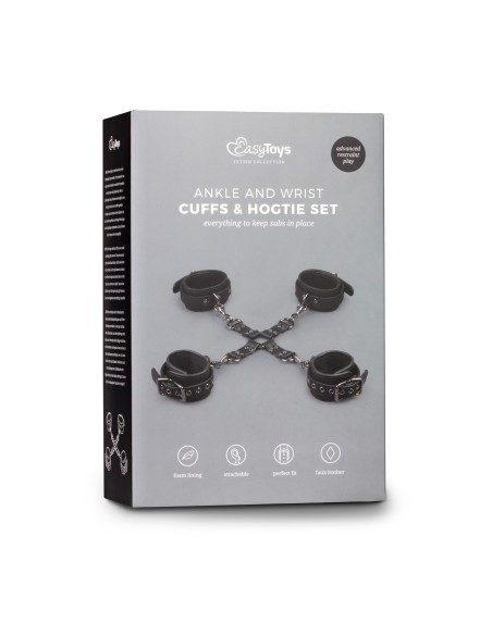 Kit de 4 menottes avec Croix