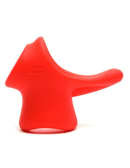 Ballstretcher Silicone Big Tailslide 30 mm - Hauteur 50 mm Rouge Ballstretcher Silicone Big Tailslide 30 mm - Hauteur 50 mm Rouge