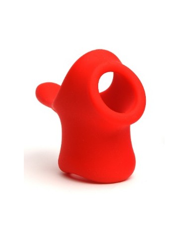 Ballstretcher Silicone Big Tailslide 30 mm - Hauteur 50 mm Rouge