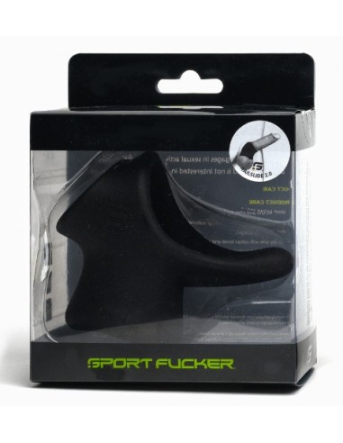 Ballstretcher Silicone Big Tailslide 30 mm - Hauteur 50 mm Noir - Ballstretchers Souples - 2