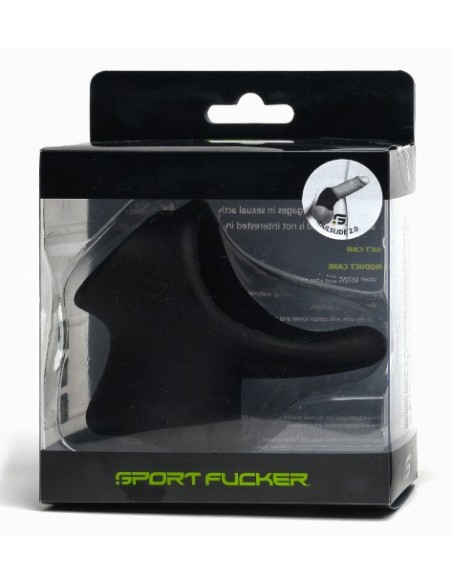 Ballstretcher Silicone Big Tailslide 30 mm - Hauteur 50 mm Noir - Ballstretchers Souples - 2