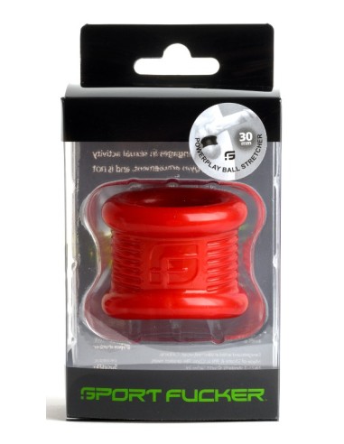 Ballstretcher souple Powerplay 30 mm - Hauteur 35 mm Rouge