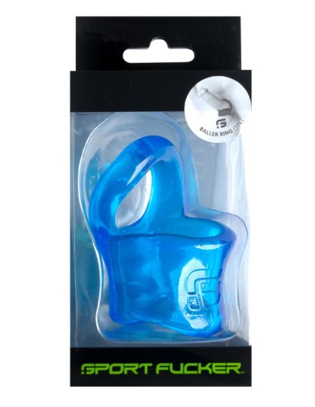 Ballstretcher souple Baller Ring 32 mm - Hauteur 35 mm Bleu