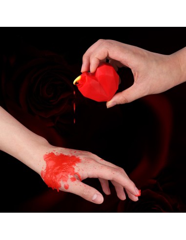 Bougie Sm Heartlow Rouge