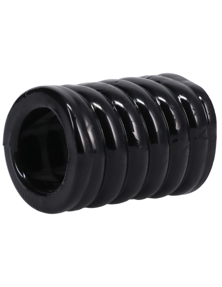 Cockring The Cage 25 mm - Longueur 5 cm Noir - Ballstretchers Souples - 3