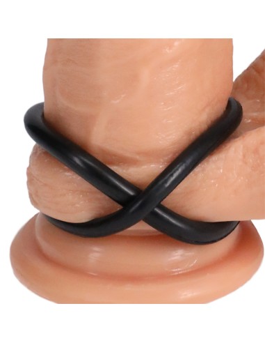 Lot de 3 Cockrings Gasket Noirs - Cockrings Flexibles - 7