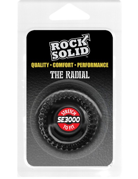 Cockring The Radial 22mm Noir