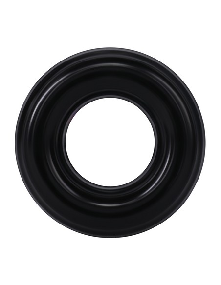 Cockring The Ribbed Donut 28 mm Noir