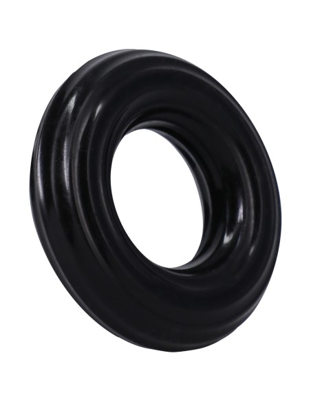 Cockring The Ribbed Donut 28 mm Noir