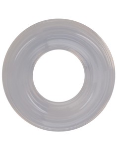 Cockring The Ribbed Donut 28 mm Transparent