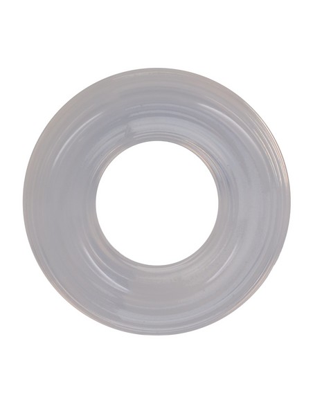 Cockring The Ribbed Donut 28 mm Transparent Cockring The Ribbed Donut 28 mm Transparent