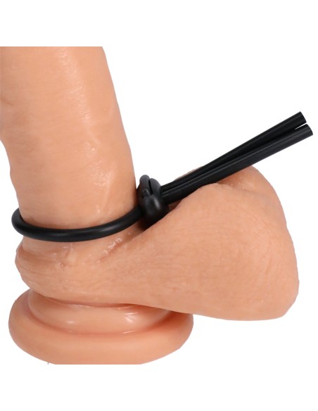 Cockring Lasso Double Noir