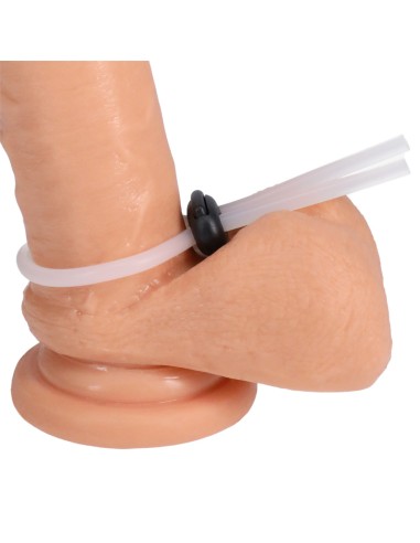 Cockring Lasso Double Blanc