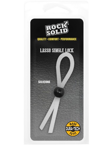Cockring Lasso Single Blanc - Cockrings Flexibles - 2