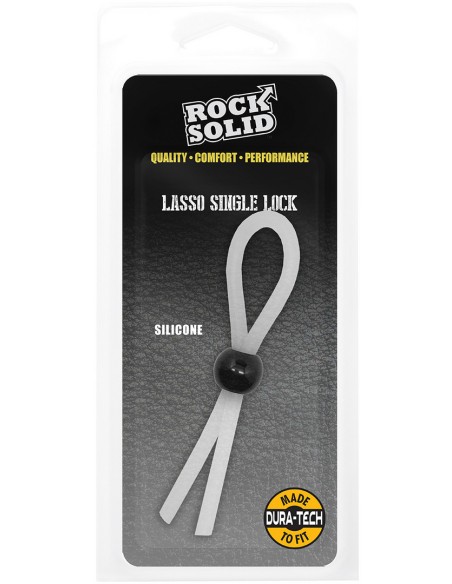Cockring Lasso Single Blanc - Cockrings Flexibles - 2