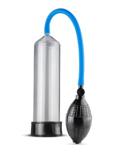 Pompe pour pénis Squeeze 21 x 5.5 cm transparente