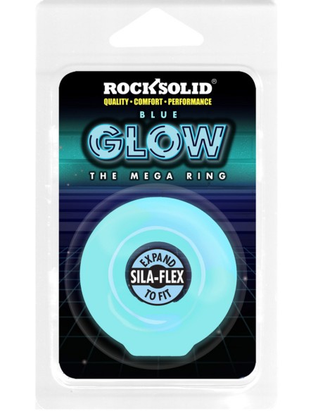 Cockring Phosphorescent The Mega Ring 23 mm Bleu Cockring Phosphorescent The Mega Ring 23 mm Bleu