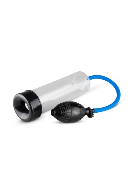 Pompe pour pénis Squeeze 21 x 5.5 cm transparente