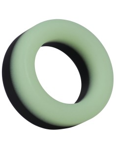 Cockring Phosphorescent The Big O 32 mm Noir-Vert