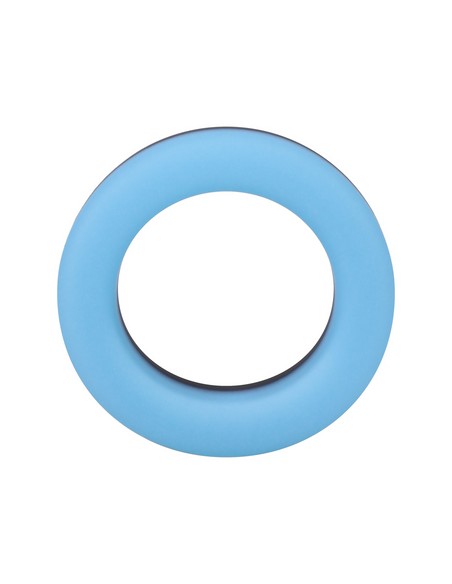 Cockring Phosphorescent The Big O 32 mm Noir-Bleu ciel