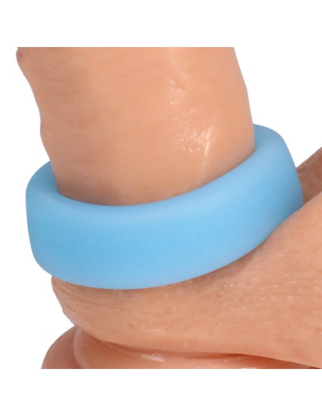 Cockring phosphorescent The Big O 32 mm Bleu