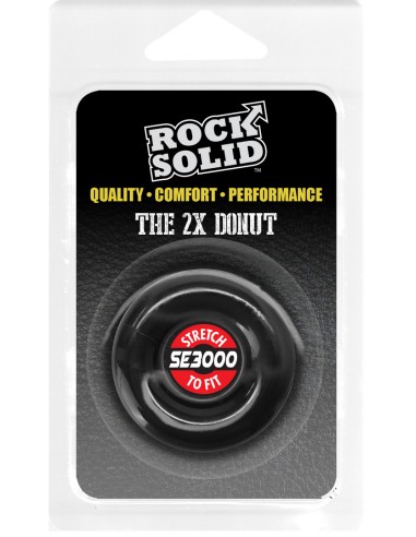 Cockring The Donut 2X 20 mm Noir