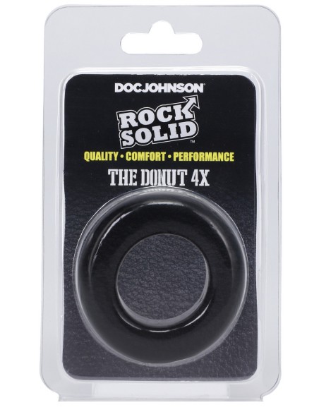 Cockring The Donut 4X 30 mm Noir