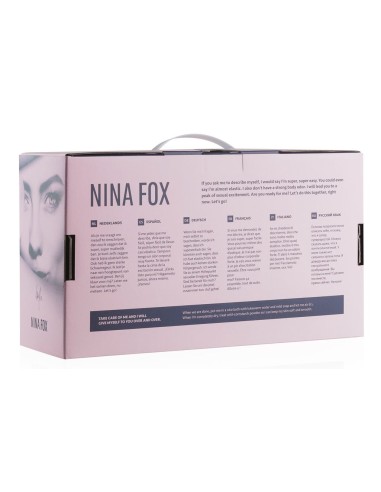 Masturbateur Réaliste Nina Fox 2 Entrées