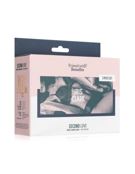 Lot de 3 Masturbateurs IRIS CLARK