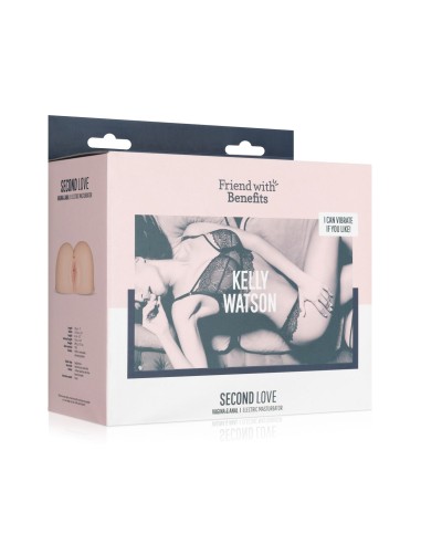 Masturbateur Réaliste Vibrant Kelly Watson 2 Entrées