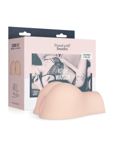 Masturbateur Réaliste Vibrant Kelly Watson 2 Entrées