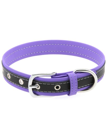 Collier Bicolore Simili Constrated Violet Collier Bicolore Simili Constrated Violet