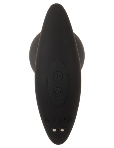 Plug vibrant Moving Rings Anos 14 x 4.8 cm Noir