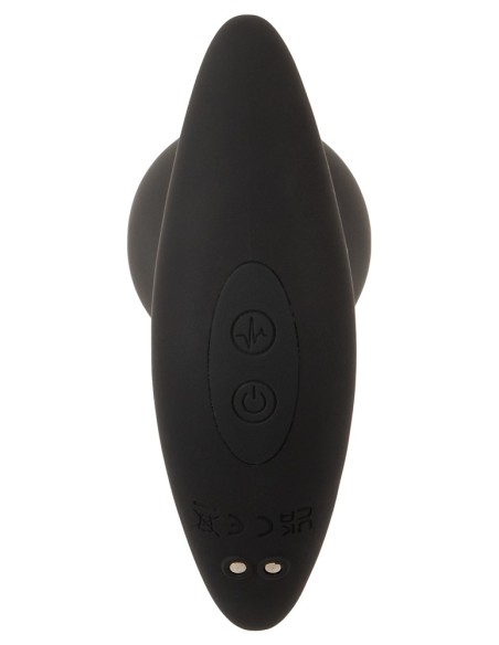 Plug vibrant Moving Rings Anos 14 x 4.8 cm Noir