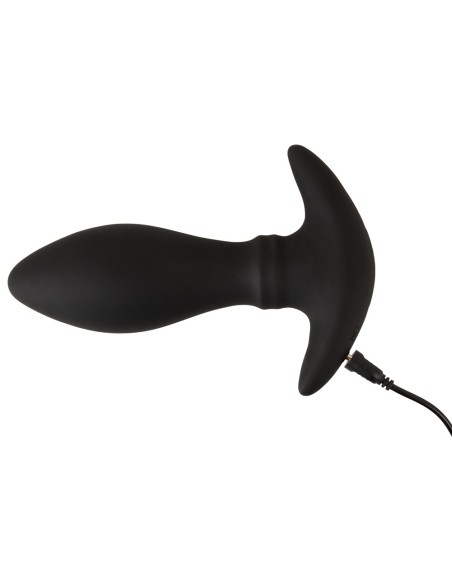 Plug vibrant Moving Rings Anos 14 x 4.8 cm Noir