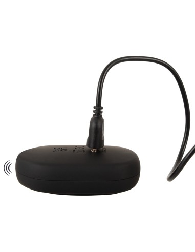 Plug vibrant Moving Rings Anos 14 x 4.8 cm Noir