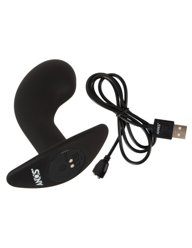 Stimulateur de prostate Big Head Anos 11 x 4 cm Noir