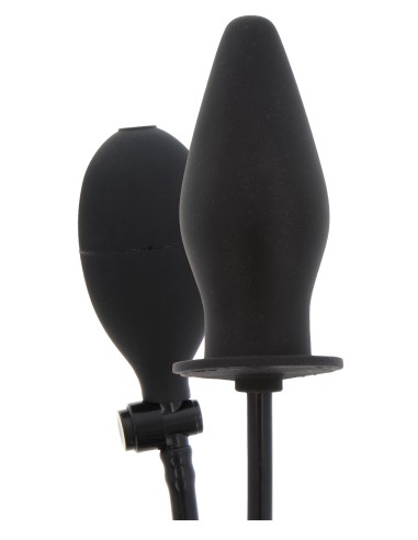 Plug gonflable Butt Advanced 12 x 4.5 cm Noir