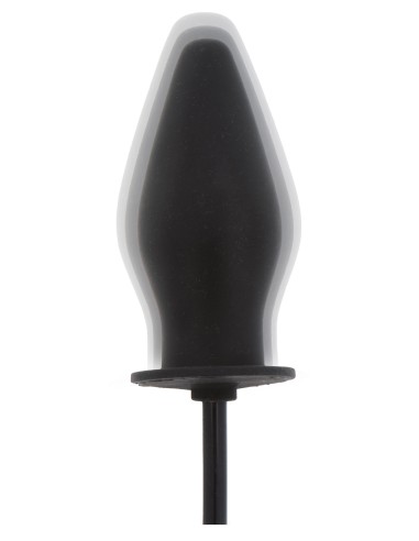 Plug gonflable Butt Advanced 12 x 4.5 cm Noir