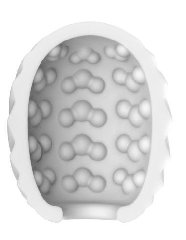 Oeuf de Masturbation HERO SPIRAL Blanc