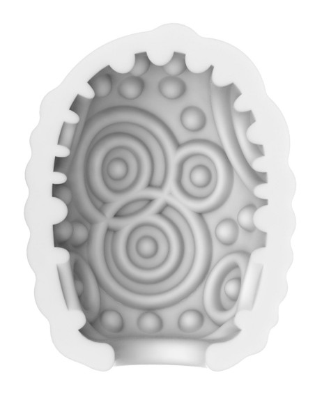 Oeuf de Masturbation Hero Wave Blanc