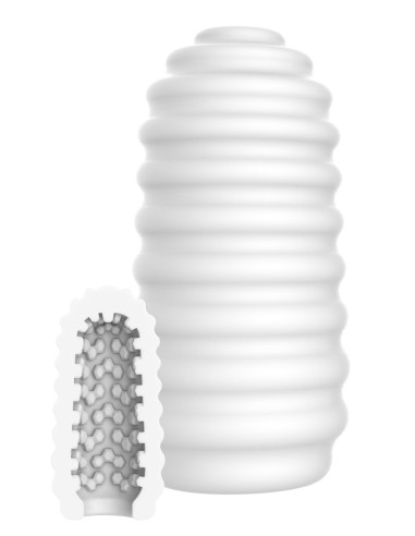 Masturbateur Hero Ribs Blanc