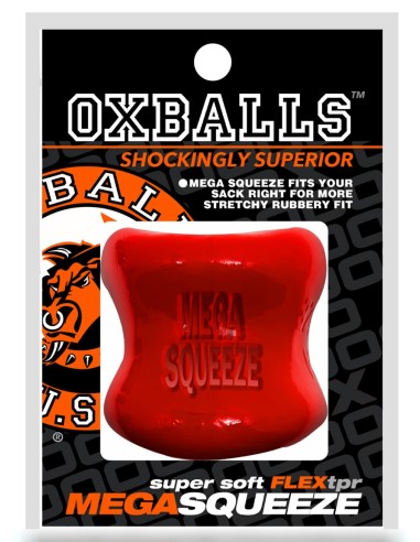 Ballstretcher Mega Squeeze 30 mm - Hauteur 50 mm Rouge