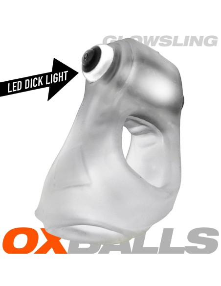 Ballstretcher lumineux Glowsling 30 mm Transparent