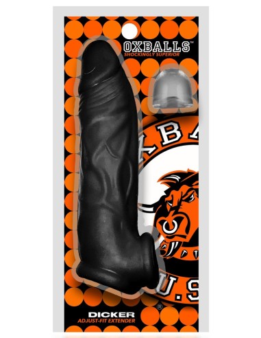 Gaine de pénis Dicker 15 x 3.5 cm Noire